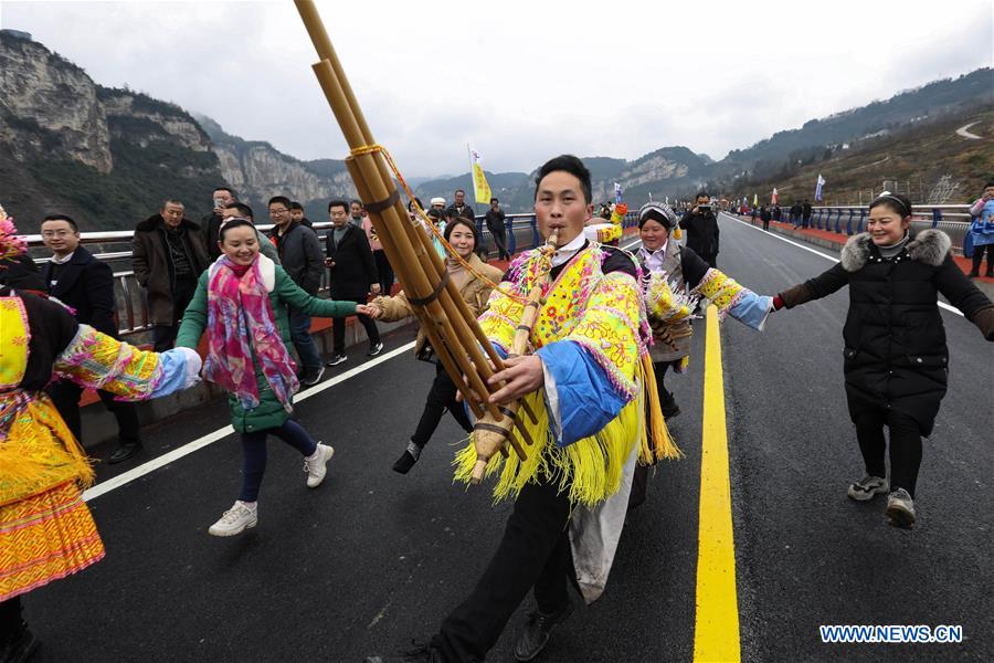 CHINA-SICHUAN-YUNNAN-GUIZHOU-BOUNDARY AREA-BRIDGE (CN)