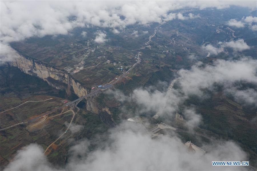 CHINA-SICHUAN-YUNNAN-GUIZHOU-BOUNDARY AREA-BRIDGE (CN)
