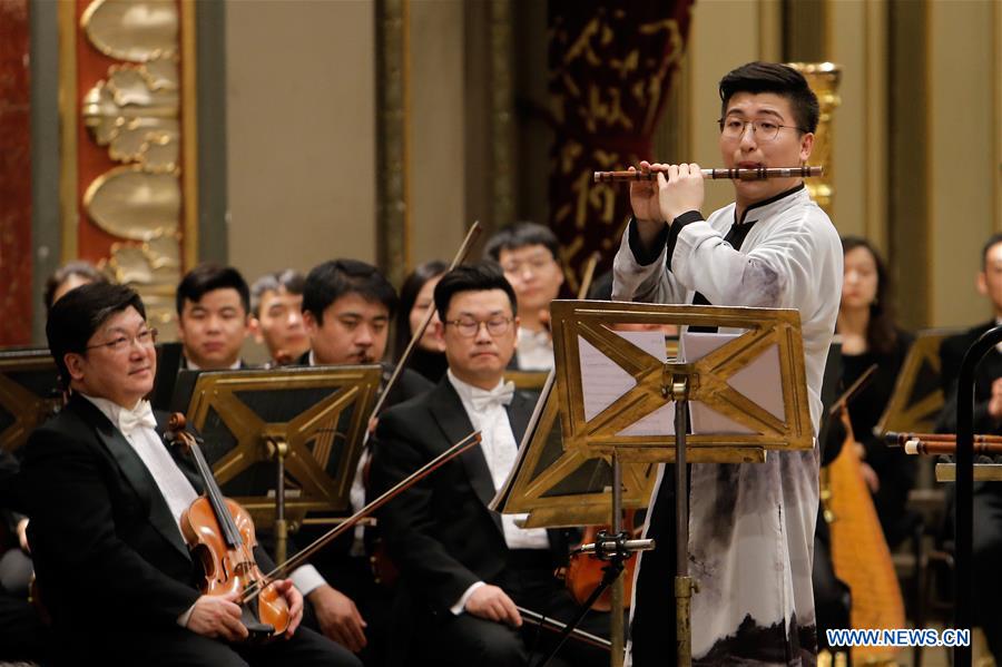 ROMANIA-BUCHAREST-CHINESE SPRING FESTIVAL-CONCERT