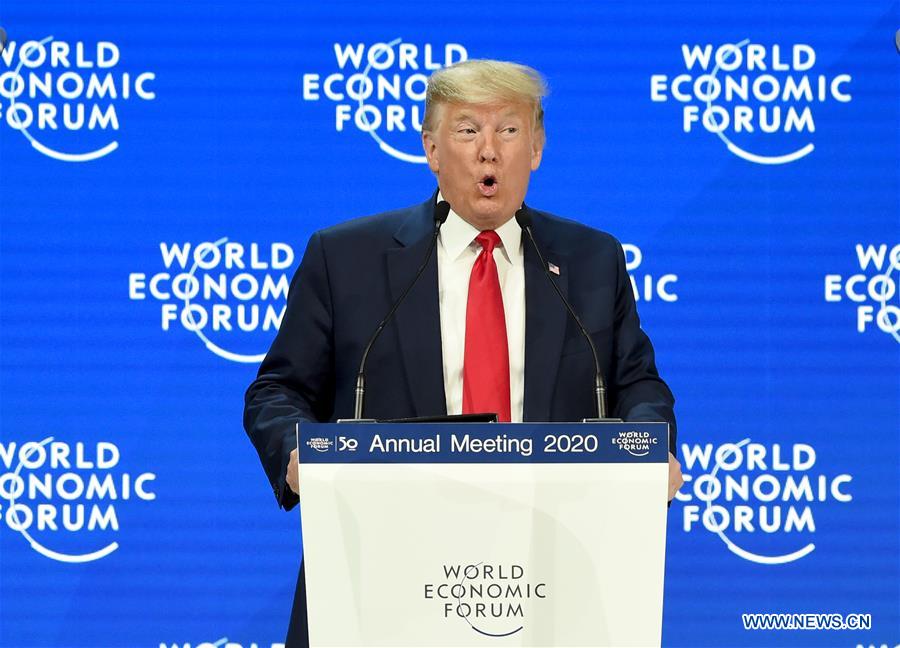 (PORTRAITS) SWITZERLAND-DAVOS-WEF ANNUAL MEETING-TRUMP