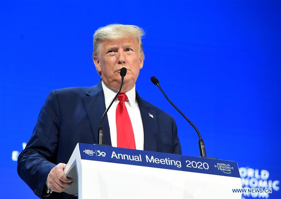 (PORTRAITS) SWITZERLAND-DAVOS-WEF ANNUAL MEETING-TRUMP