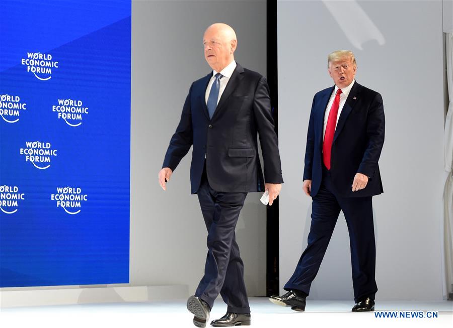 SWITZERLAND-DAVOS-WEF ANNUAL MEETING-TRUMP