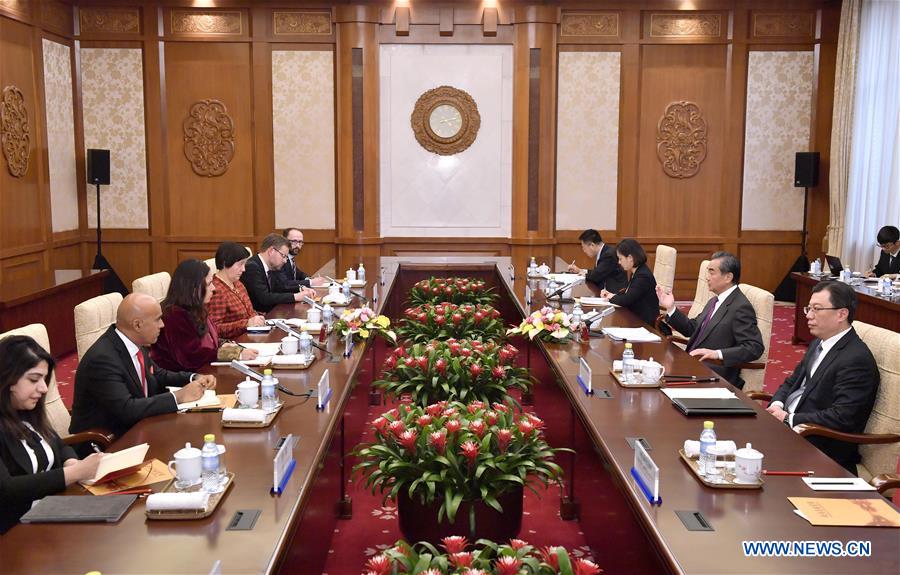 CHINA-BEIJING-WANG YI-UN-MEETING (CN)