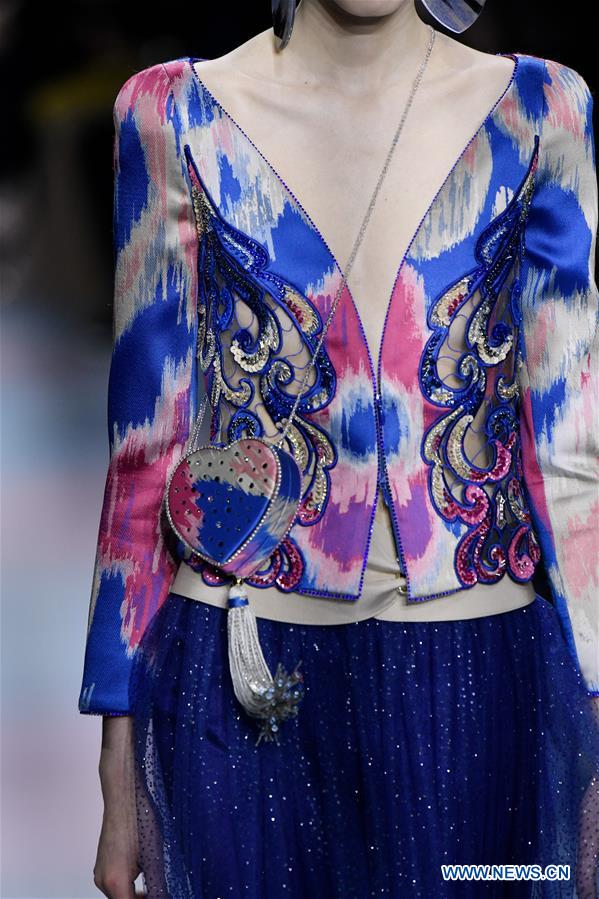 FRANCE-PARIS-FASHION WEEK-GIORGIO ARMANI PRIVE-HAUTE COUTURE