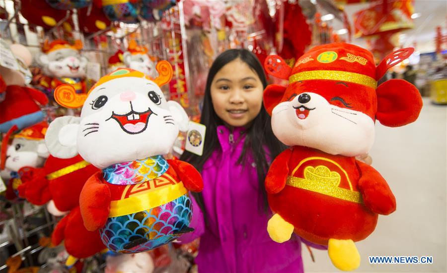 CANADA-TORONTO-CHINESE LUNAR NEW YEAR-DECORATION