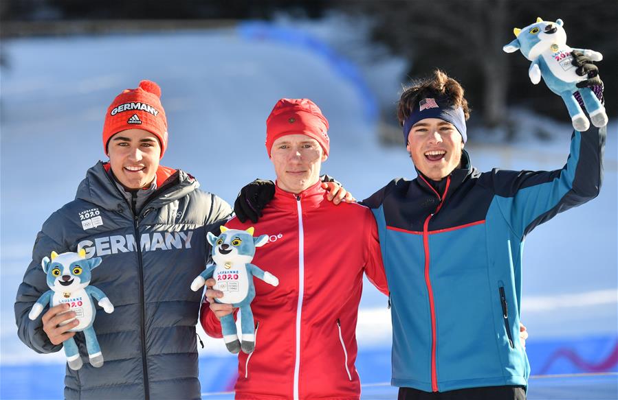 (SP)SWITZERLAND-LE CHENIT-WINTER YOG-CROSS-COUNTRY SKIING-MEN'S 10KM CLASSIC