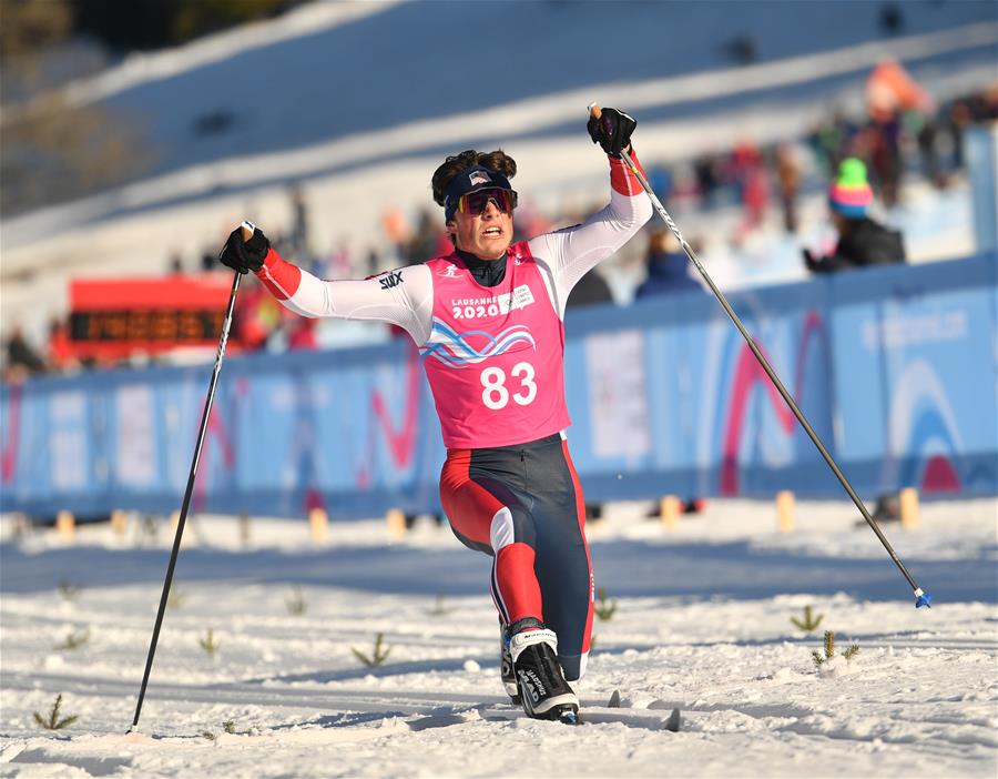 (SP)SWITZERLAND-LE CHENIT-WINTER YOG-CROSS-COUNTRY SKIING-MEN'S 10KM CLASSIC