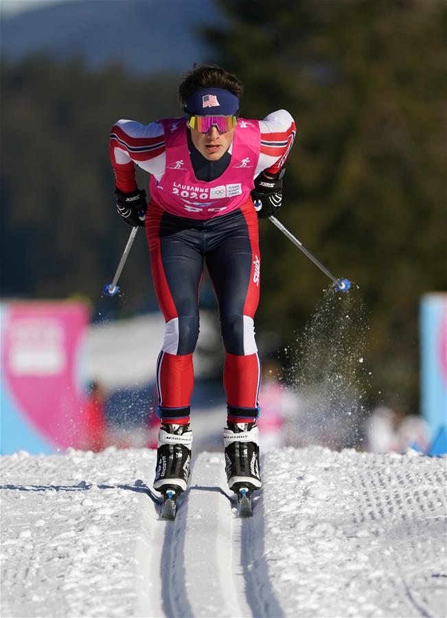 (SP)SWITZERLAND-LE CHENIT-WINTER YOG-CROSS-COUNTRY SKIING-MEN'S 10KM CLASSIC