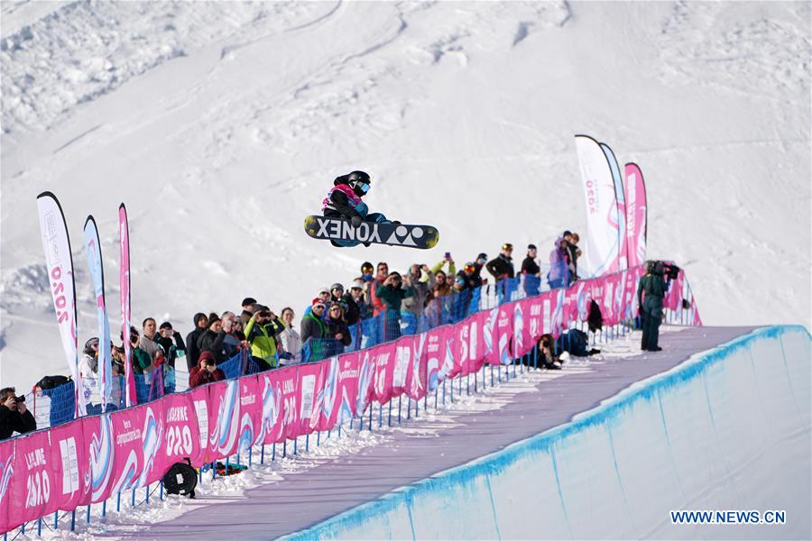 (SP)SWITZERLAND-LEYSIN-WINTER YOG-SNOW BOARD-MEN'S HALFPIPE-FINAL