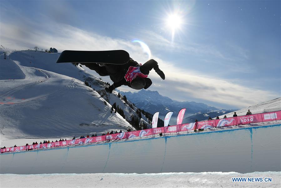 (SP)SWITZERLAND-LEYSIN-WINTER YOG-SNOWBOARD-MEN'S HALFPIPE
