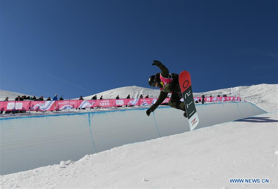 (SP)SWITZERLAND-LEYSIN-WINTER YOG-SNOWBOARD-MEN'S HALFPIPE
