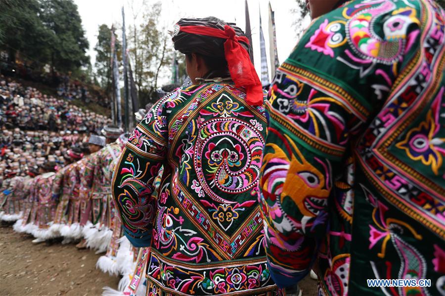 #CHINA-GUIZHOU-RONGJIANG-GU ZANG FESTIVAL
