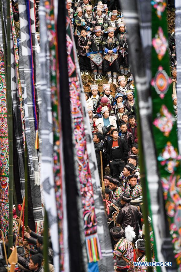 #CHINA-GUIZHOU-RONGJIANG-GU ZANG FESTIVAL