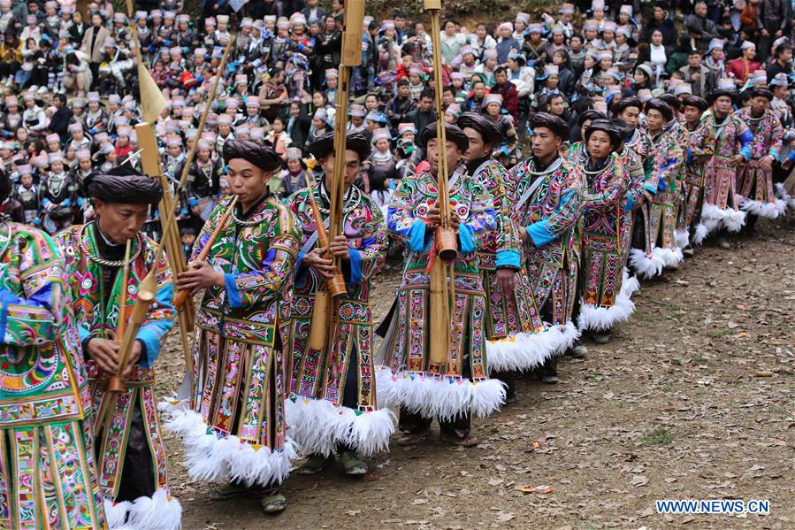 #CHINA-GUIZHOU-RONGJIANG-GU ZANG FESTIVAL