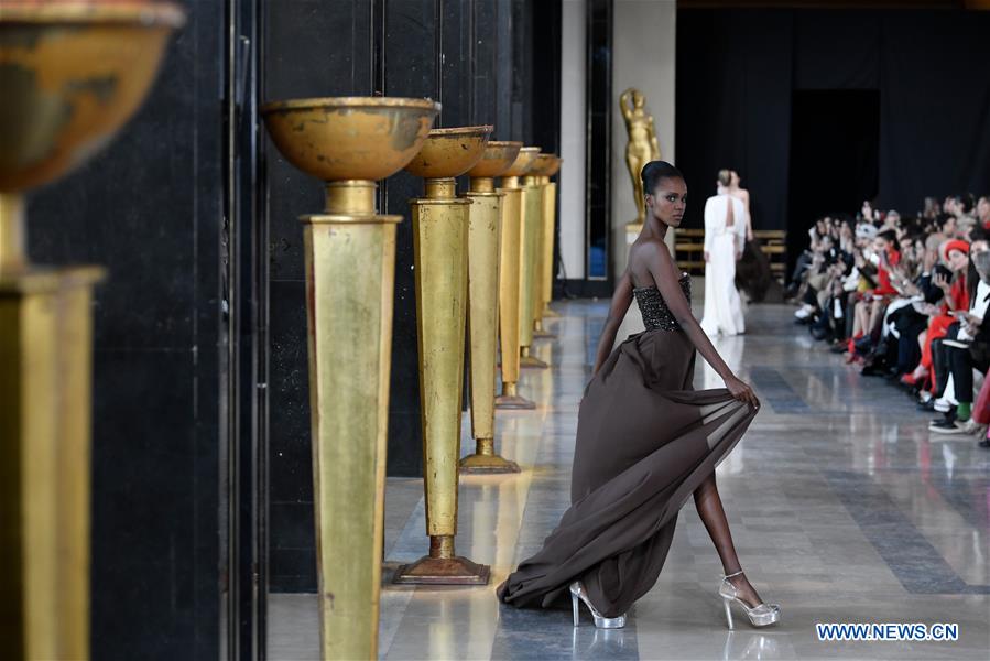 FRANCE-PARIS-FASHION WEEK-STEPHANE ROLLAND-HAUTE COUTURE