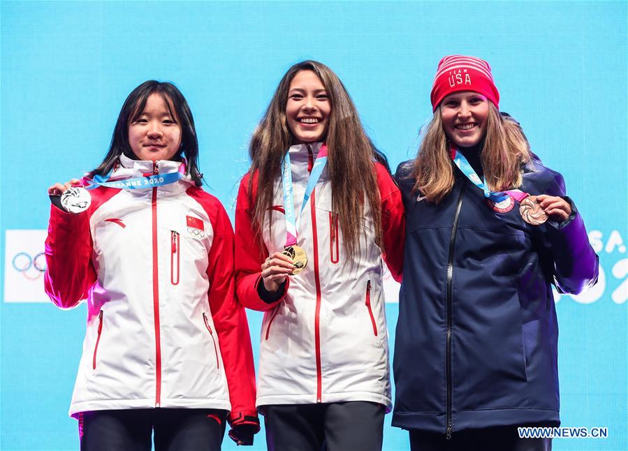 (SP)SWITZERLAND-LAUSANNE-WINTER YOG-MEDAL CEREMONY