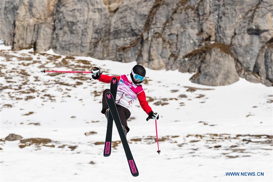 (SP)SWITZERLAND-LEYSIN-WINTER YOG-FREESTYLE SKIING-WOMEN'S FREESKI BIG AIR-FINAL