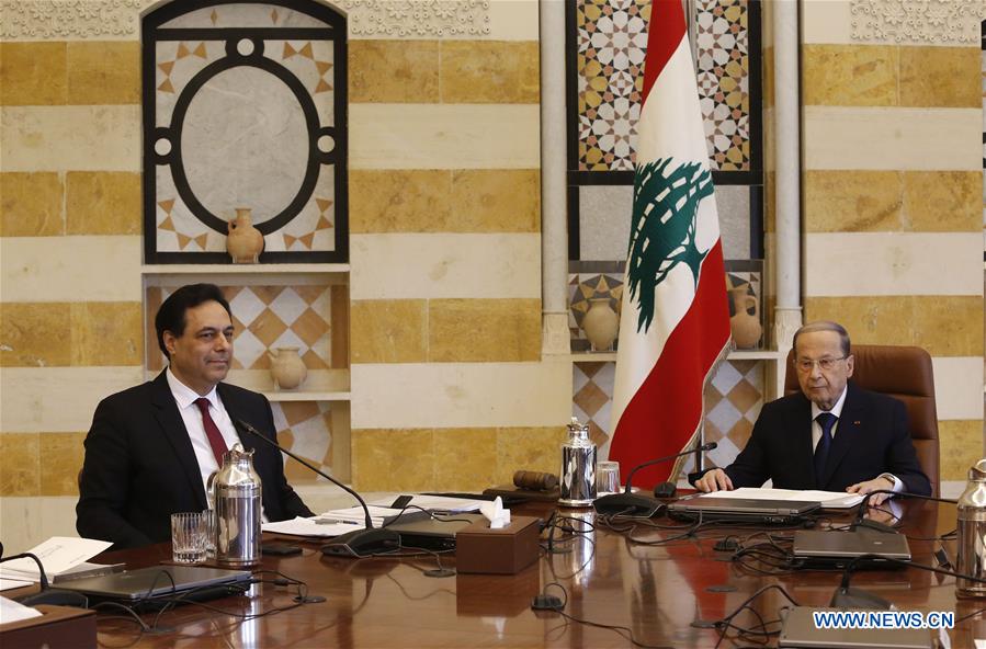 LEBANON-NEW CABINET-FIRST SESSION