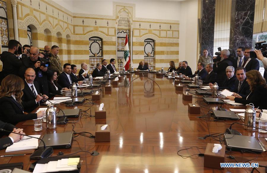 LEBANON-NEW CABINET-FIRST SESSION