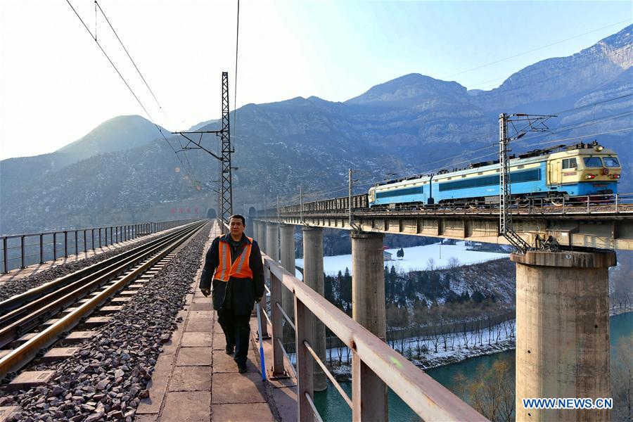 CHINA-SHANXI-TAIYUAN-RAILWAY WORKER (CN)