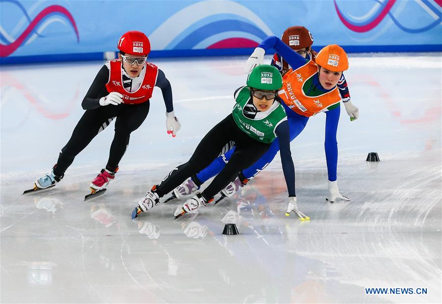 (SP)SWITZERLAND-LAUSANNE-WINTER YOG-SHORT TRACK SPEED SKATING-MIXED NOC TEAM RELAY