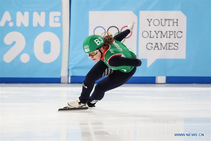 (SP)SWITZERLAND-LAUSANNE-WINTER YOG-SHORT TRACK SPEED SKATING-MIXED NOC TEAM RELAY