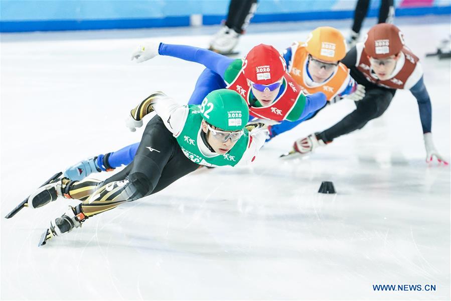 (SP)SWITZERLAND-LAUSANNE-WINTER YOG-SHORT TRACK SPEED SKATING-MIXED NOC TEAM RELAY