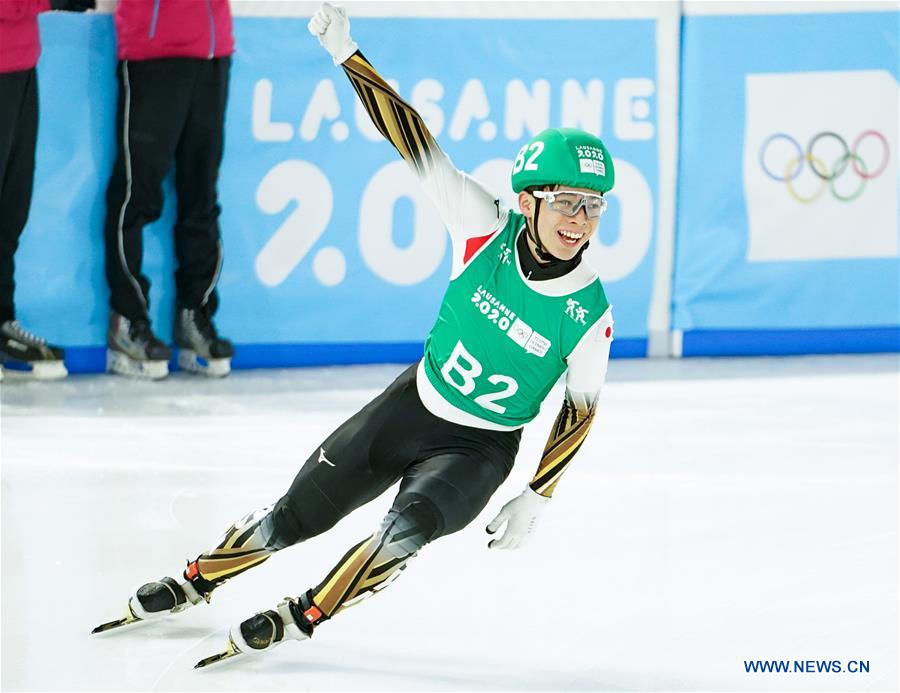 (SP)SWITZERLAND-LAUSANNE-WINTER YOG-SHORT TRACK SPEED SKATING-MIXED NOC TEAM RELAY
