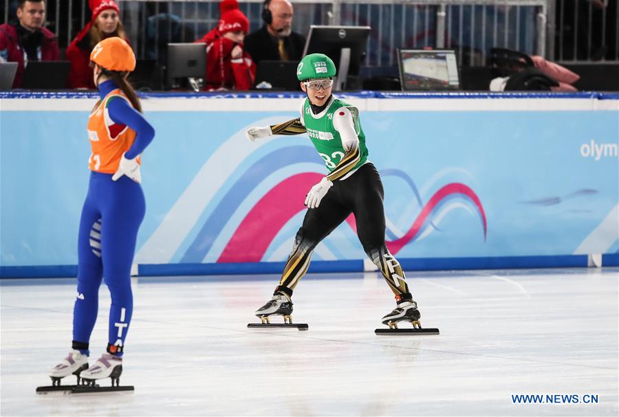 (SP)SWITZERLAND-LAUSANNE-WINTER YOG-SHORT TRACK SPEED SKATING-MIXED NOC TEAM RELAY