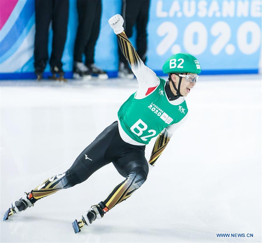 (SP)SWITZERLAND-LAUSANNE-WINTER YOG-SHORT TRACK SPEED SKATING-MIXED NOC TEAM RELAY
