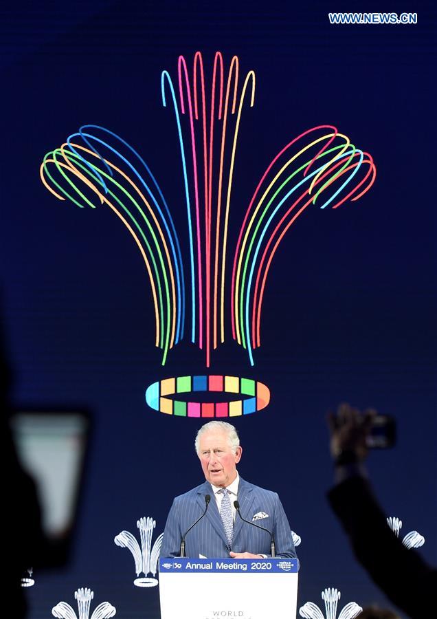 SWITZERLAND-DAVOS-WEF ANNUAL MEETING-PRINCE CHARLES