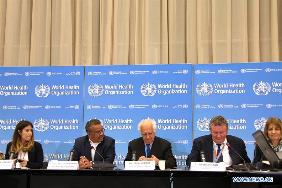 SWITZERLAND-GENEVA-WHO-NOVEL CORONAVIRUS PNEUMONIA-PRESS