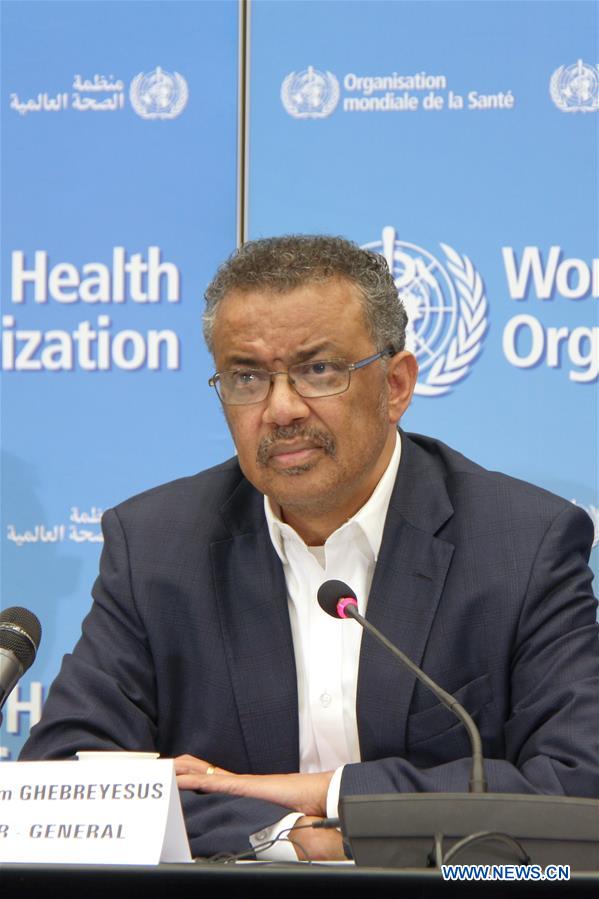 SWITZERLAND-GENEVA-WHO-NOVEL CORONAVIRUS PNEUMONIA-PRESS