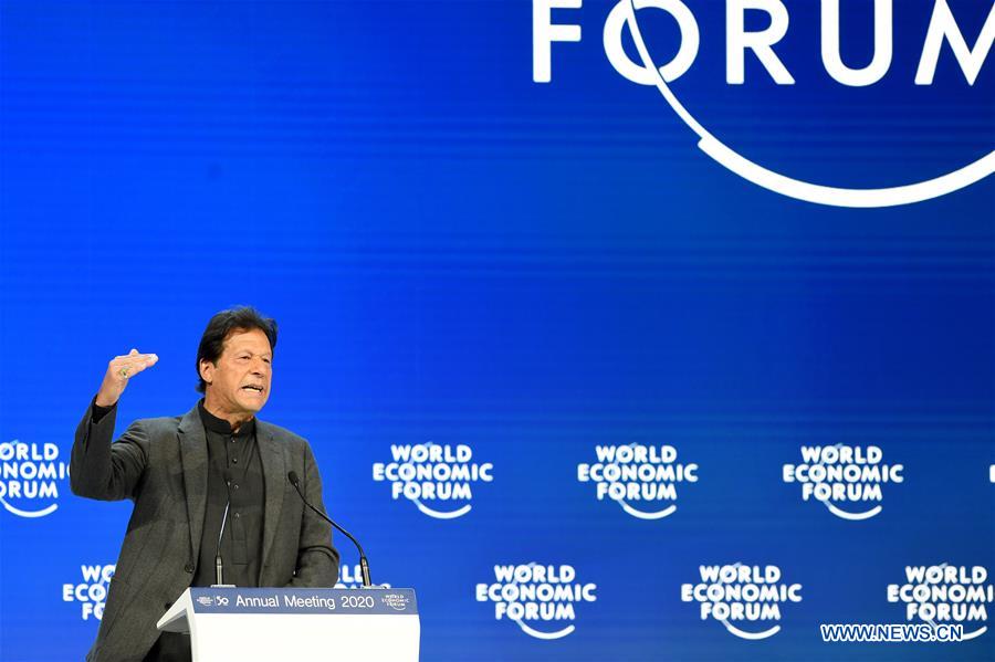 SWITZERLAND-DAVOS-WEF ANNUAL MEETING-PAKISTANI PM