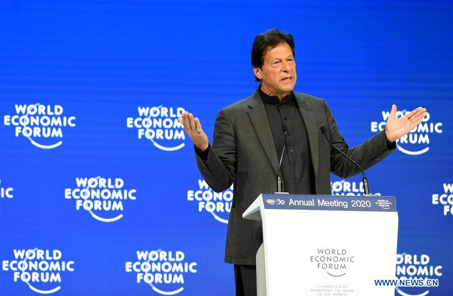 SWITZERLAND-DAVOS-WEF ANNUAL MEETING-PAKISTANI PM