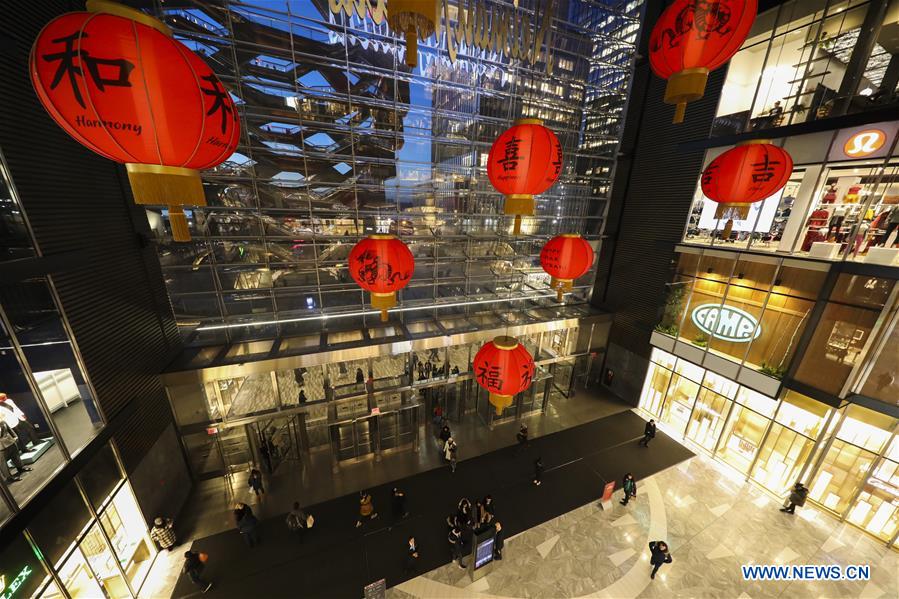 U.S-NEW YORK-HUDSON YARDS-CHINESE LUNAR NEW YEAR-CELEBRATION