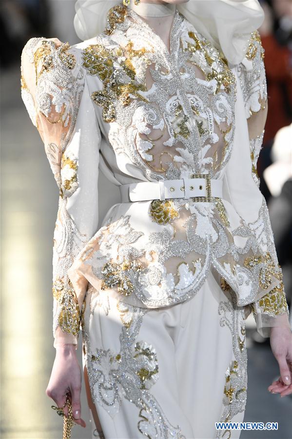 FRANCE-PARIS-FASHION WEEK-ELIE SAAB-HAUTE COUTURE