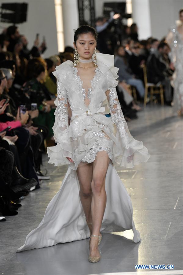 FRANCE-PARIS-FASHION WEEK-ELIE SAAB-HAUTE COUTURE