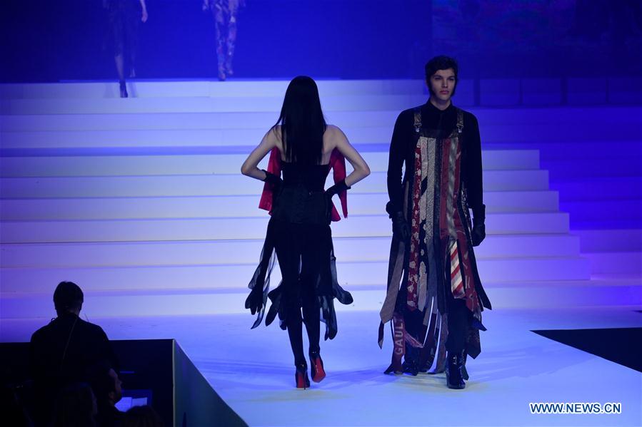 FRANCE-PARIS-FASHION WEEK-JEAN PAUL GAULTIER-HAUTE COUTURE