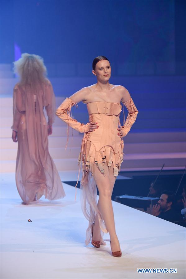 FRANCE-PARIS-FASHION WEEK-JEAN PAUL GAULTIER-HAUTE COUTURE