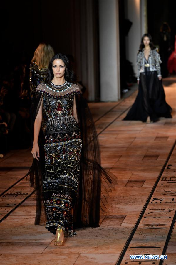 FRANCE-PARIS-FASHION WEEK-ZUHAIR MURAD-HAUTE COUTURE