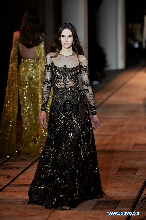 FRANCE-PARIS-FASHION WEEK-ZUHAIR MURAD-HAUTE COUTURE