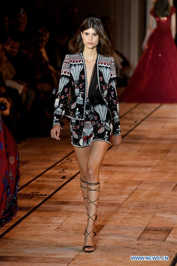 FRANCE-PARIS-FASHION WEEK-ZUHAIR MURAD-HAUTE COUTURE