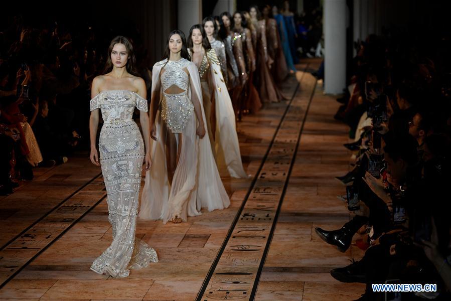 FRANCE-PARIS-FASHION WEEK-ZUHAIR MURAD-HAUTE COUTURE