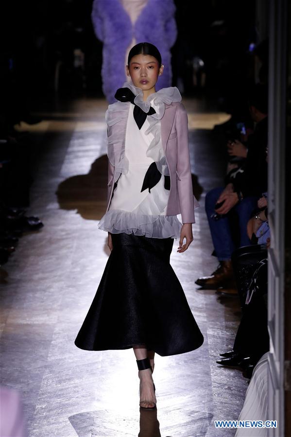 FRANCE-PARIS-FASHION WEEK-VALENTINO-HAUTE COUTURE