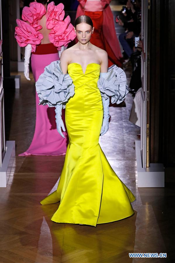 FRANCE-PARIS-FASHION WEEK-VALENTINO-HAUTE COUTURE