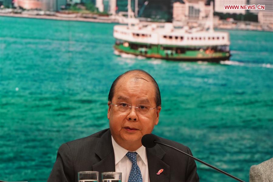 CHINA-HONG KONG-NOVEL CORONAVIRUS-PRESS CONFERENCE (CN)