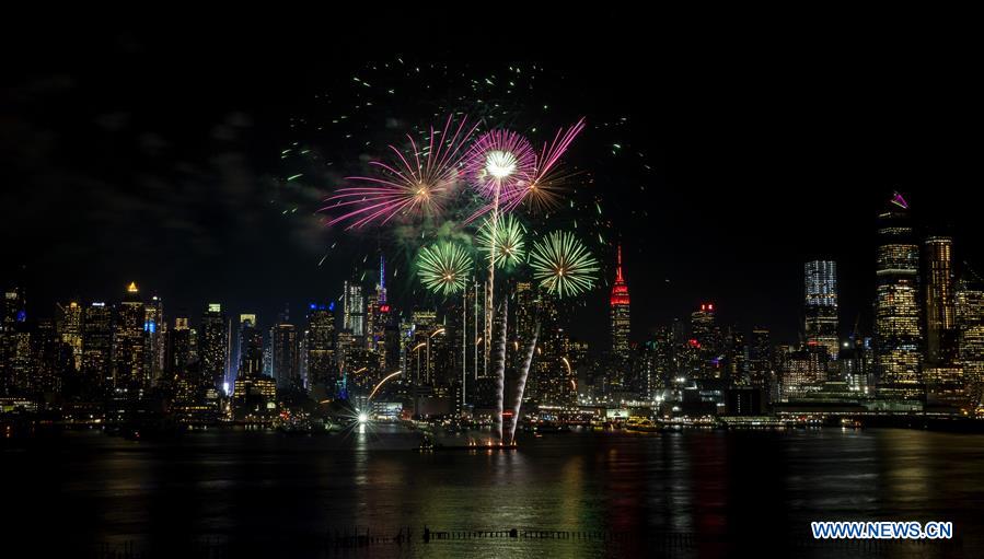 U.S.-NEW YORK-CHINA-LUNAR NEW YEAR-FIREWORKS