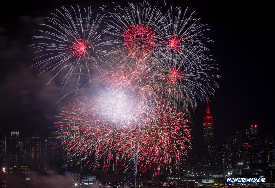 U.S.-NEW YORK-CHINA-LUNAR NEW YEAR-FIREWORKS