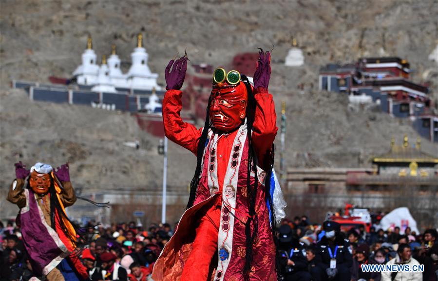 CHINA-TIBET-XIGAZE-RELIGIOUS CEREMONY (CN)